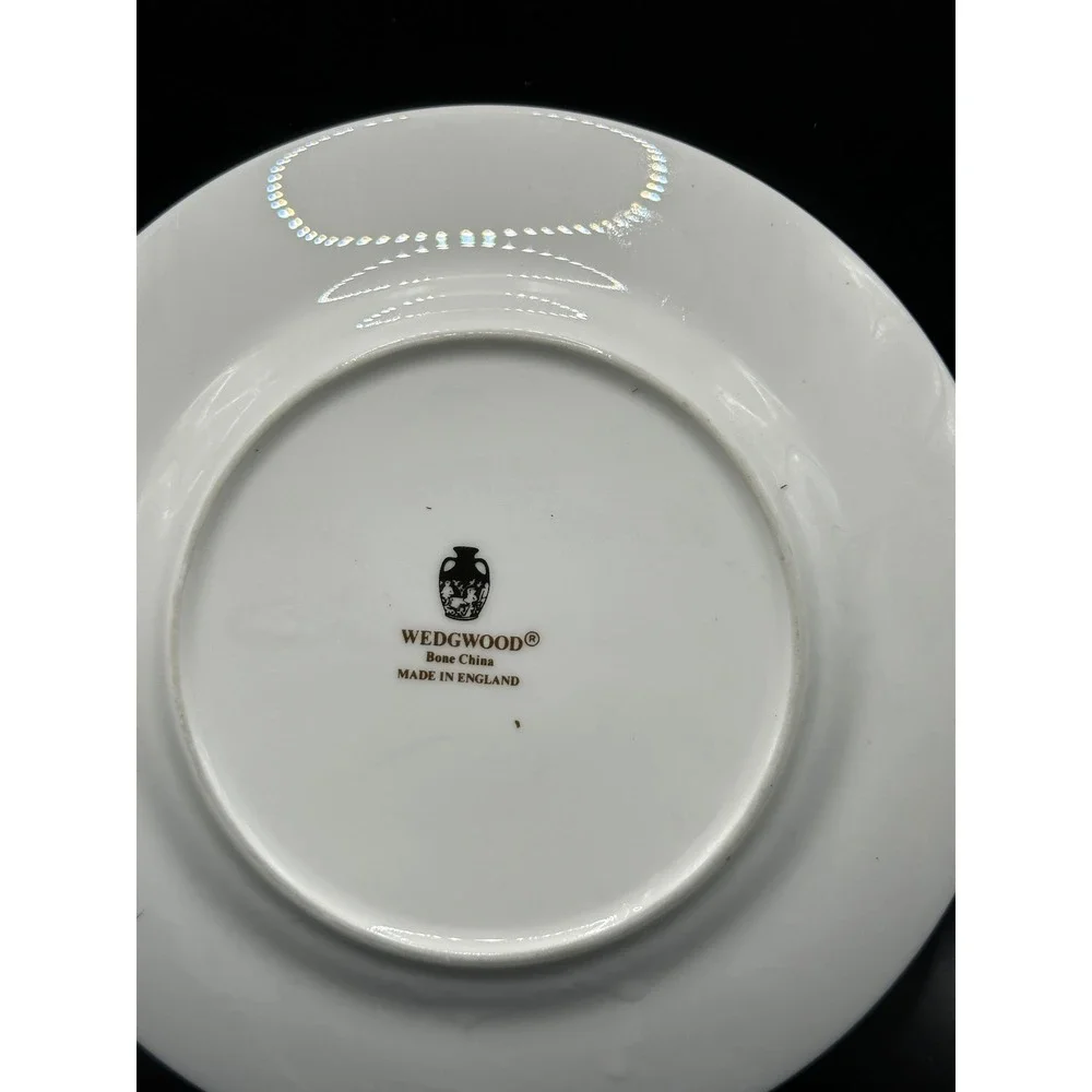 Wedgwood Bone China Bread and Butter Plate White 6 Inch Made in England